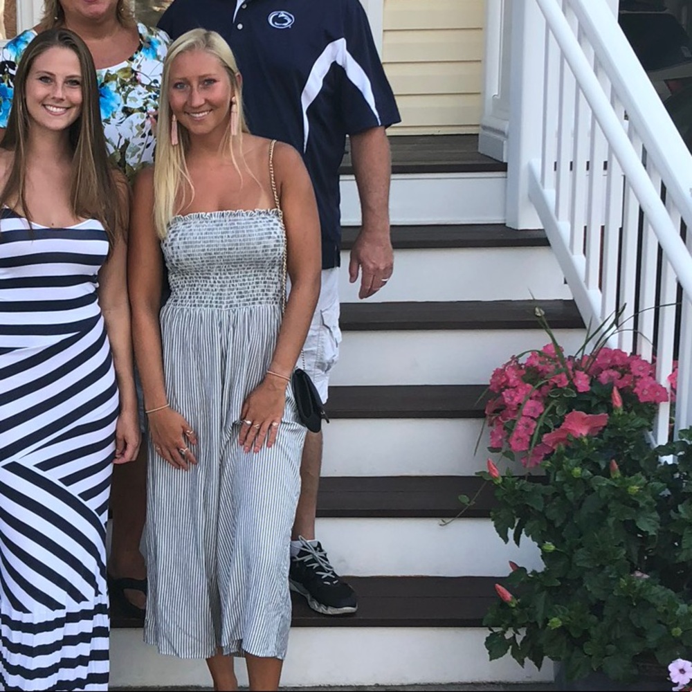 Striped Jumpsuit